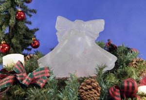 Christmas ice sculpture and gelatin molds